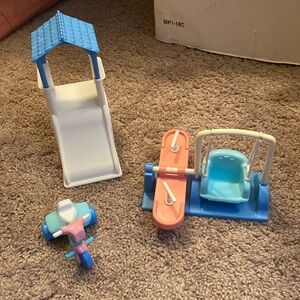 Fisher Price Dream Dollhouse Family Backyard Fun